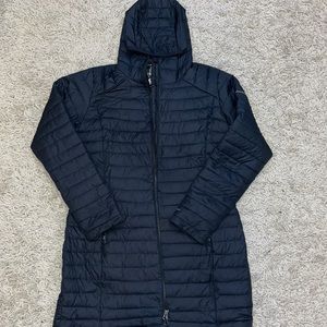 Columbia omni-heat long jacket